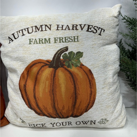 Autumn Fall Decorative Pillow Set of 4 - Picture 8 of 9